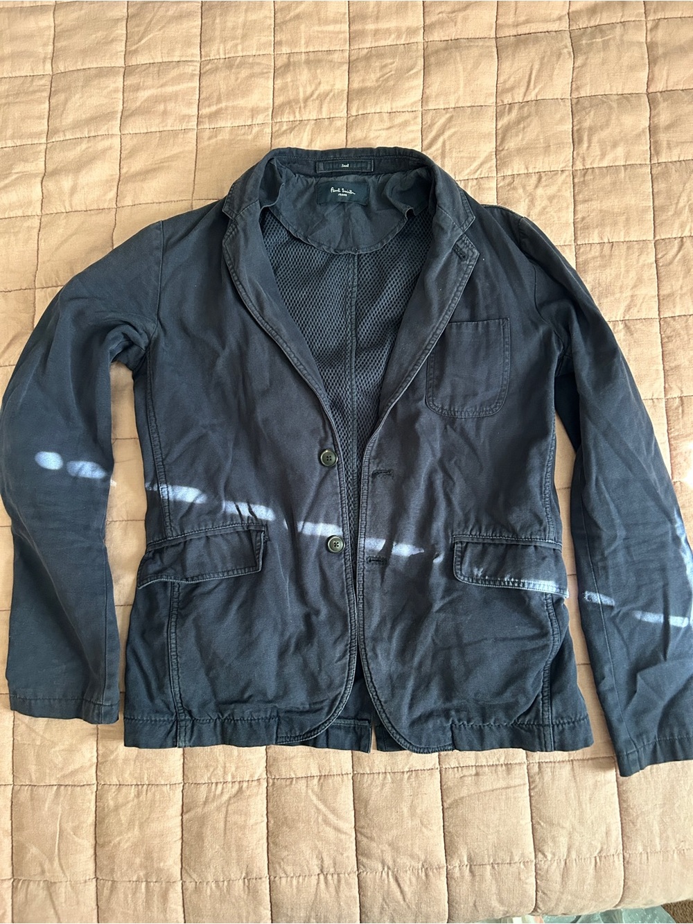 Paul smith Men's Dark Navy Lightweight Shirt Jacket